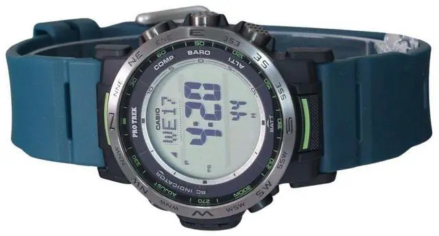 Alt view image 3 of 3 - Casio Protrek Grey Dial Tough Solar Sports 100M Men's Watch PRW-35Y-3