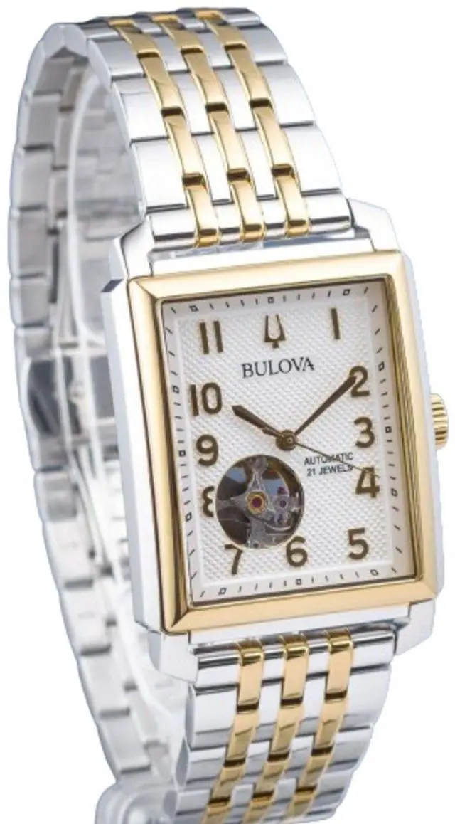 Alt view image 2 of 3 - Bulova Sutton Silver Dial Automatic Casual Men's Watch 98A308