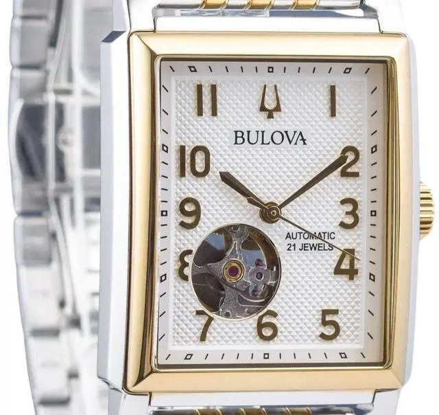 Alt view image 3 of 3 - Bulova Sutton Silver Dial Automatic Casual Men's Watch 98A308