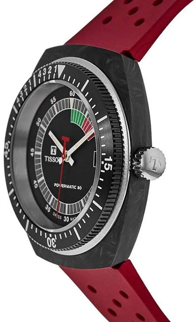 Alt view image 3 of 4 - Tissot T-Sport Powermatic 80 Automatic Diver's Unisex Watch T145.407.97.057.02