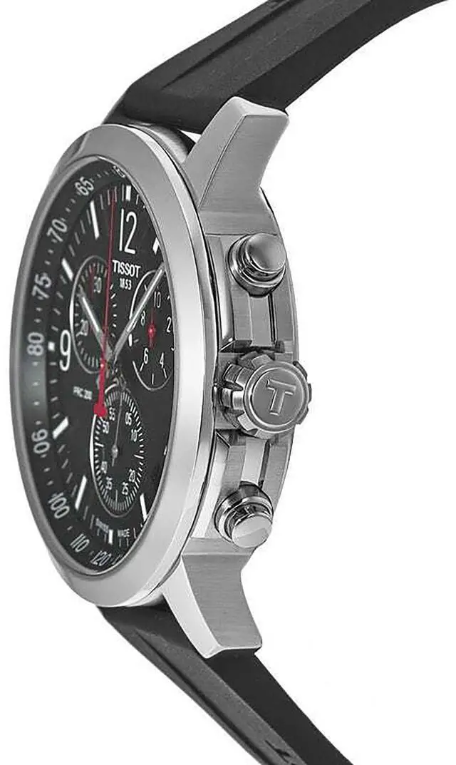 Alt view image 3 of 3 - Tissot PRC 200 T-Sport Chronograph Quartz Diver's Men's Watch T114.417.17.057.00