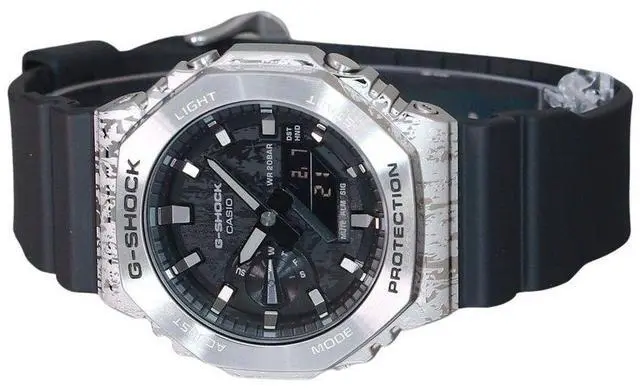Alt view image 3 of 3 - Casio G-Shock Grey Dial Quartz Sports 200M Men's Watch GM-2100GC-1A