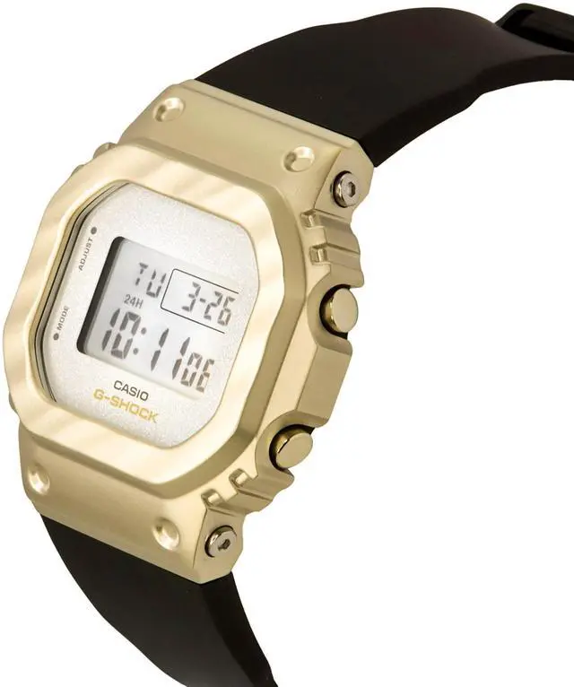 Alt view image 3 of 4 - Casio G-Shock Digital Resin Strap Quartz GM-S5600BC-1 200M Women's Watch