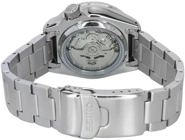 Alt view image 4 of 4 - Seiko 5 Sports SKX Style Black Dial Sports Automatic 100M Men's Watch SRPK13K1