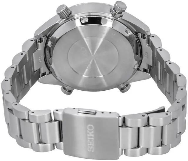 Alt view image 4 of 4 - Seiko Prospex White Dial Chronograph Solar 100M Men's Watch SFJ001P1