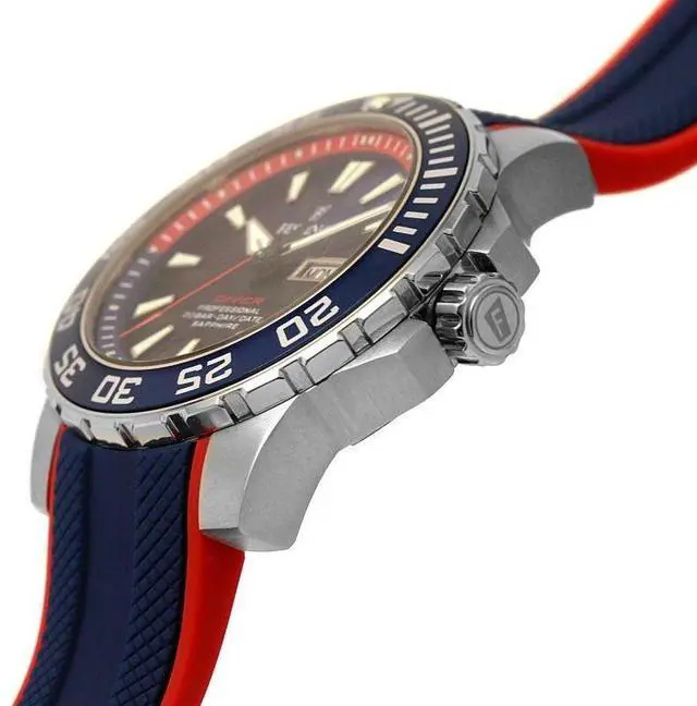 Alt view image 2 of 3 - Festina Diver Rubber Strap Blue Dial Quartz F20662-1 200M Men's Watch