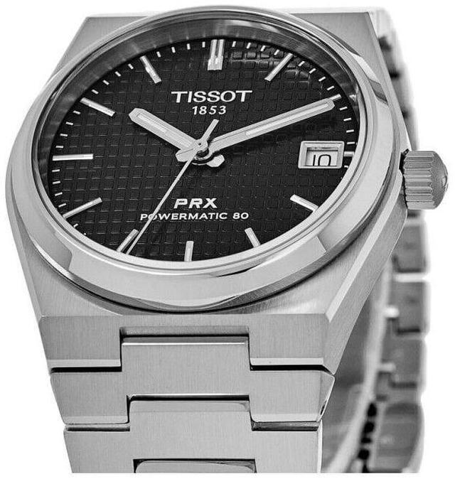 Alt view image 2 of 4 - Tissot PRX Black Dial Automatic Dress 100M Unisex Watch T137.207.11.051.00