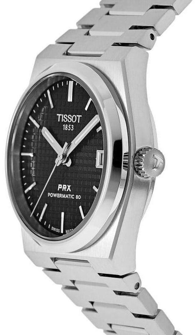 Alt view image 3 of 4 - Tissot PRX Black Dial Automatic Dress 100M Unisex Watch T137.207.11.051.00
