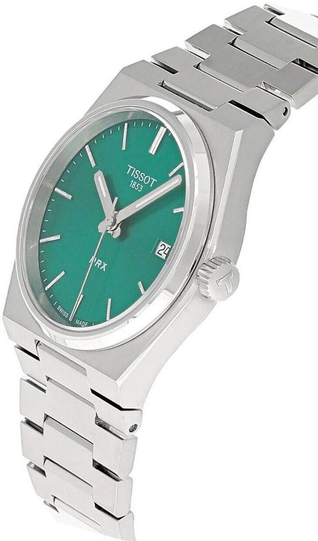 Alt view image 2 of 3 - Tissot PRX Green Dial Quartz Dress 100M Unisex Watch T137.210.11.081.00