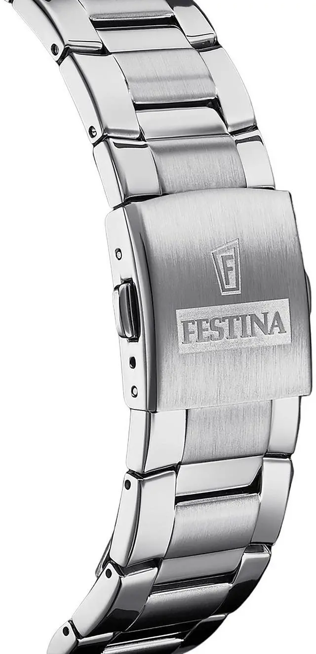 Alt view image 4 of 4 - Festina Sport Chronograph Black Dial Quartz 100M Men's Watch F20463-4