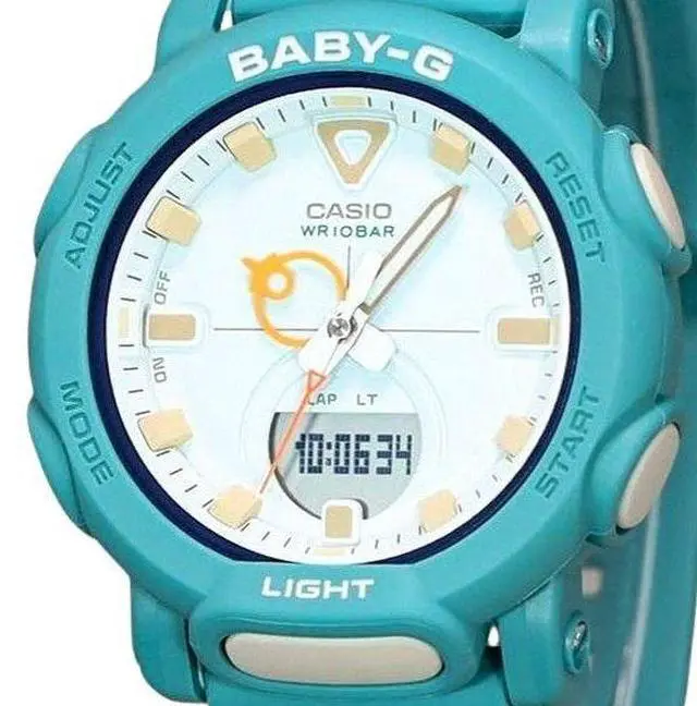 Alt view image 2 of 2 - Casio Baby-G Light Green Dial Quartz Sports 100M Women's Watch BGA-310RP-3A