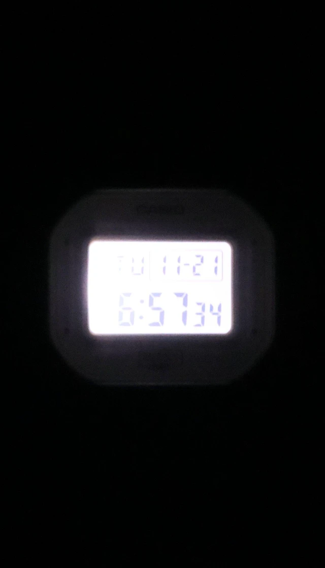 Alt view image 2 of 4 - Casio G-Shock Digital White Dial Sports Quartz 200M Women's Watch GMD-S5600BA-7