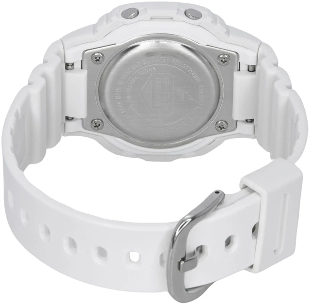 Alt view image 4 of 4 - Casio G-Shock Digital White Dial Sports Quartz 200M Women's Watch GMD-S5600BA-7