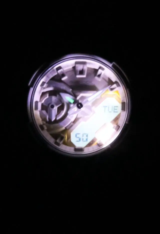 Alt view image 3 of 5 - Casio G-Shock Beige Dial Sports Quartz 200M Men's Watch GA-2200NC-7A