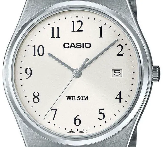 Alt view image 2 of 3 - Casio Standard Analog Stainless Steel White Dial Quartz MTP-B145D-7B Men's Watch