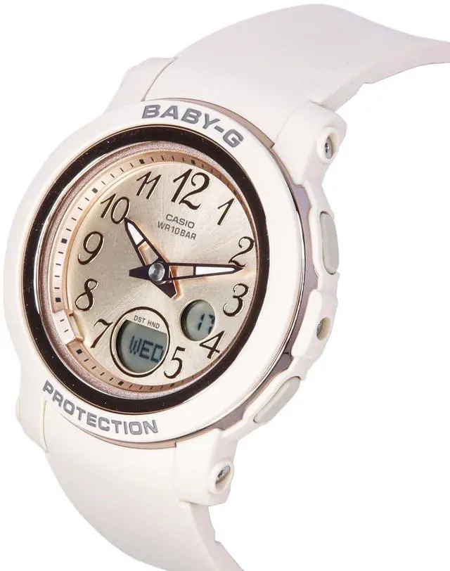 Alt view image 4 of 5 - Casio Baby-G Rose Gold Dial Sports Quartz 100M Women's Watch BGA-290SA-4A