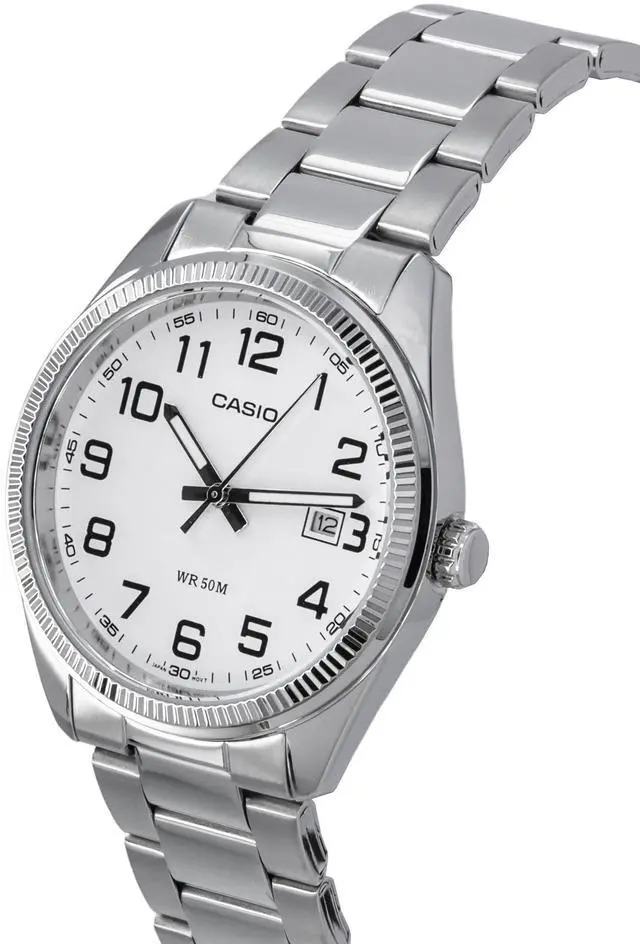 Alt view image 3 of 4 - Casio Standard White Dial Dress Quartz Men's Watches MTP-1302D-7B