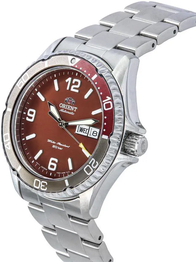 Alt view image 2 of 3 - Orient Mako III Automatic Diver's 200M Men's WatchRA-AA0820R19B RA-AA0820R39B