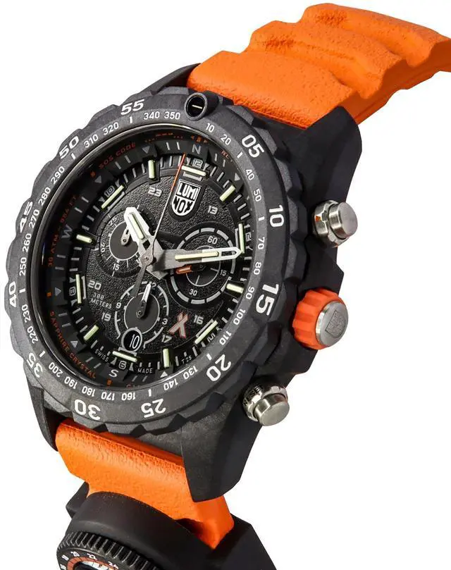 Alt view image 10 of 12 - Luminox Bear Grylls Survival MASTER XB.3749 Carbonox Swiss Quartz Men's Watch