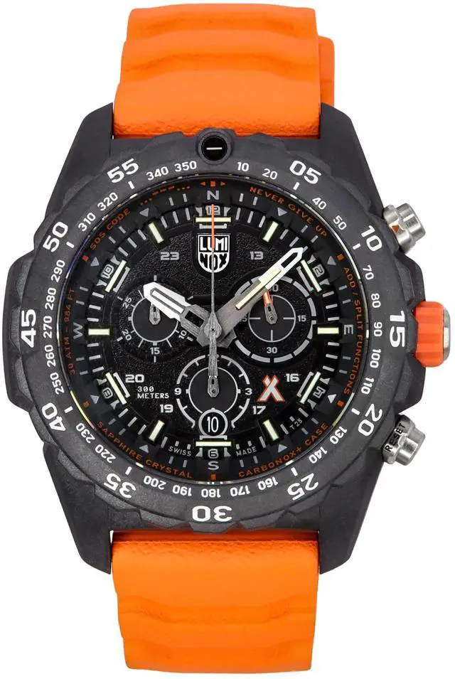 Alt view image 11 of 12 - Luminox Bear Grylls Survival MASTER XB.3749 Carbonox Swiss Quartz Men's Watch