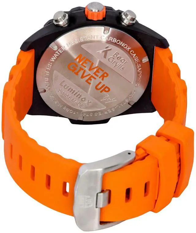 Alt view image 12 of 12 - Luminox Bear Grylls Survival MASTER XB.3749 Carbonox Swiss Quartz Men's Watch