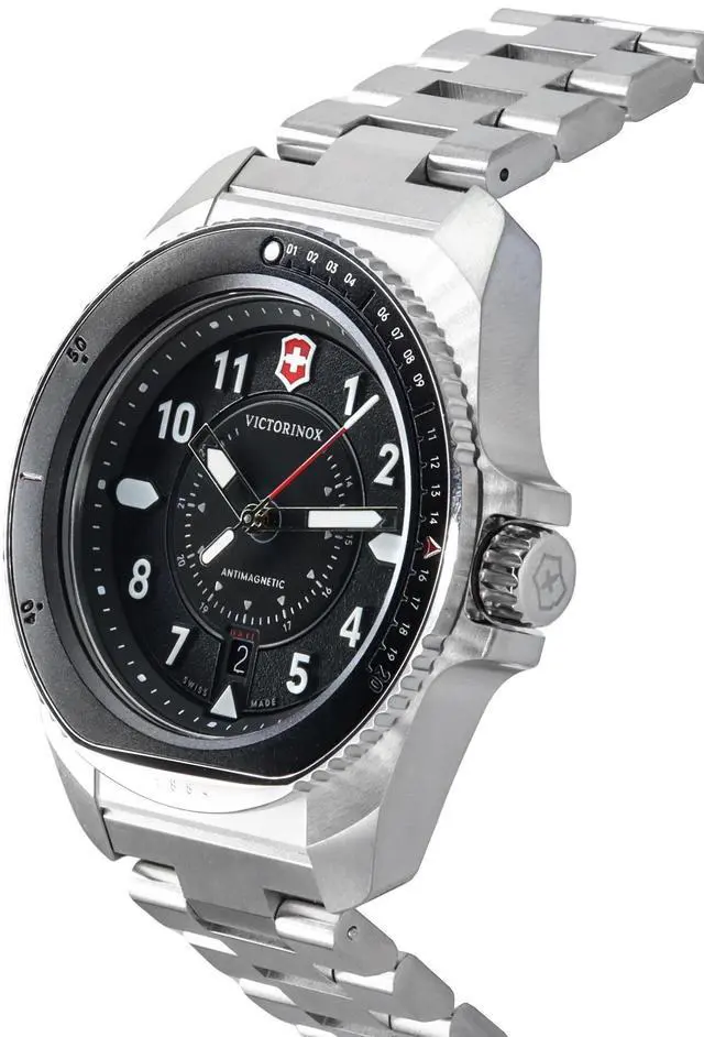 Alt view image 3 of 3 - Victorinox Journey 1884 Black Dial Quartz 200M Men's Watch 242009