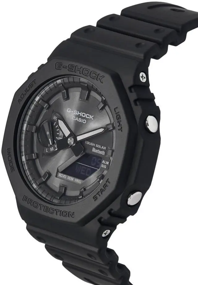 Alt view image 11 of 12 - G-Shock GAB2100-1A Bluetooth Solar GAB2100 Series, Black