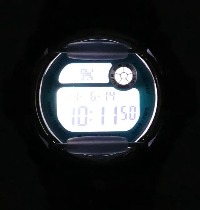 Alt view image 2 of 4 - Casio Baby-G Digital Grey Resin Strap Quartz BG-169U-8B 200M Women's Watch