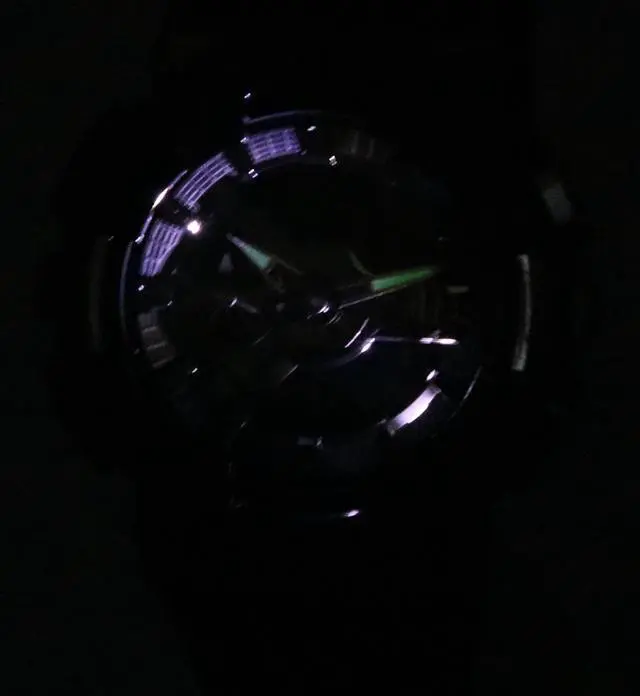 Alt view image 4 of 6 - CASIO G-SHOCK ANALOG-DIGITAL 110 SERIES GM-110BB-1A
