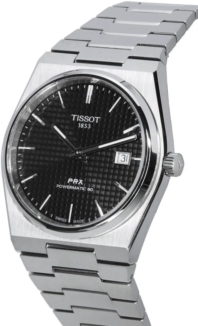 Alt view image 3 of 4 - Tissot PRX T-Classic Powermatic 80 Dress T137.407.11.051.00 Men's Watch