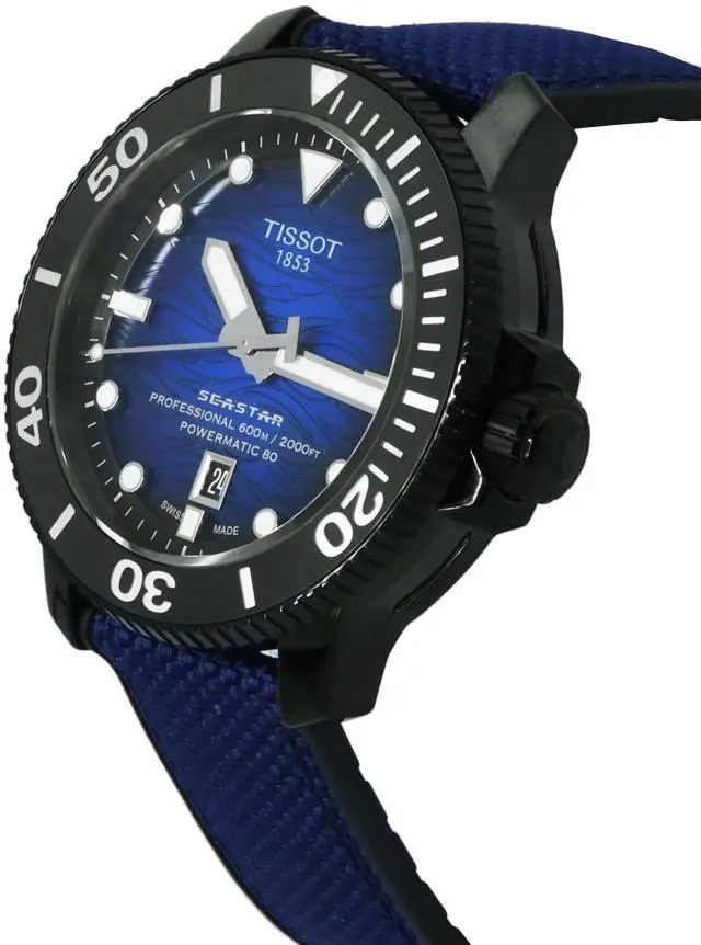 Alt view image 3 of 4 - Tissot T-Sport Powermatic 80 Diver's T120.607.37.041.00 Men's Watch