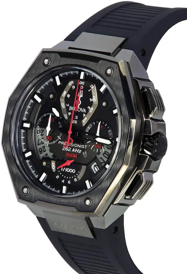 Alt view image 3 of 5 - Bulova Precisionist X Chronograph Quartz 98B358 Men's Watch