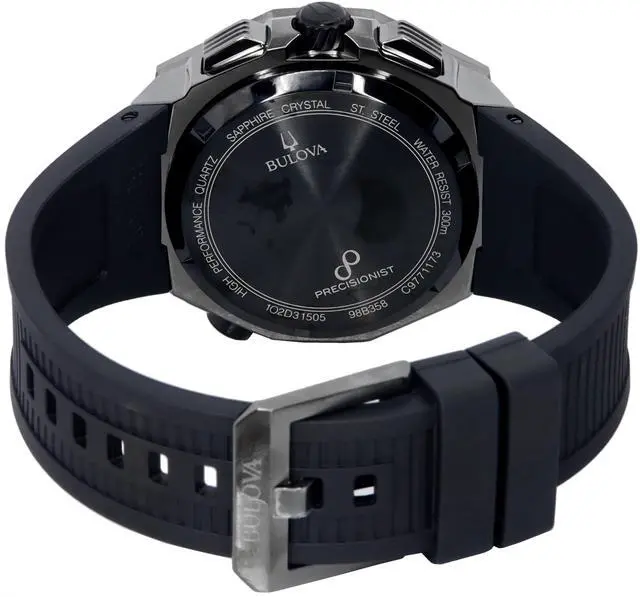 Alt view image 4 of 5 - Bulova Precisionist X Chronograph Quartz 98B358 Men's Watch