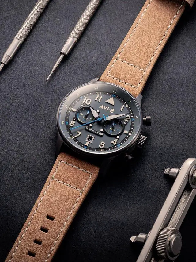 Alt view image 2 of 7 - AVI-8 Hawker Hurricane Quartz Sport's AV-4088-04 Men's Watch