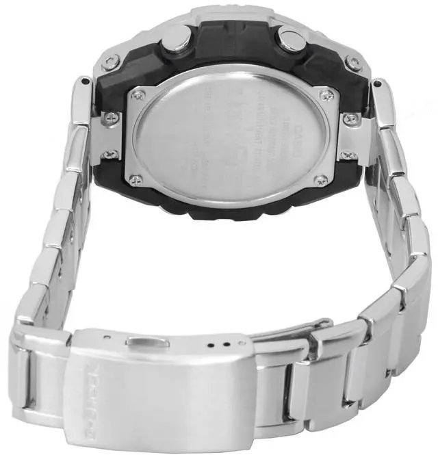 Alt view image 5 of 5 - Casio G-Shock Black Dial Solar 200M Men's Watch GST-B500D-1A1