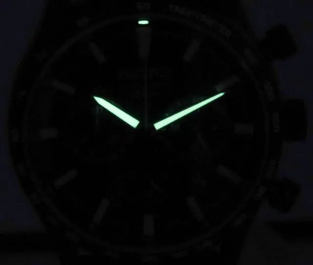 Alt view image 2 of 4 - Seiko Urban Sports Chronograph Black Dial Quartz 100M Men's Watch SSB417P1