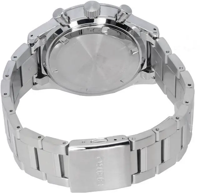 Alt view image 4 of 4 - Seiko Urban Sports Chronograph Black Dial Quartz SSB413P1 100M Men's Watch