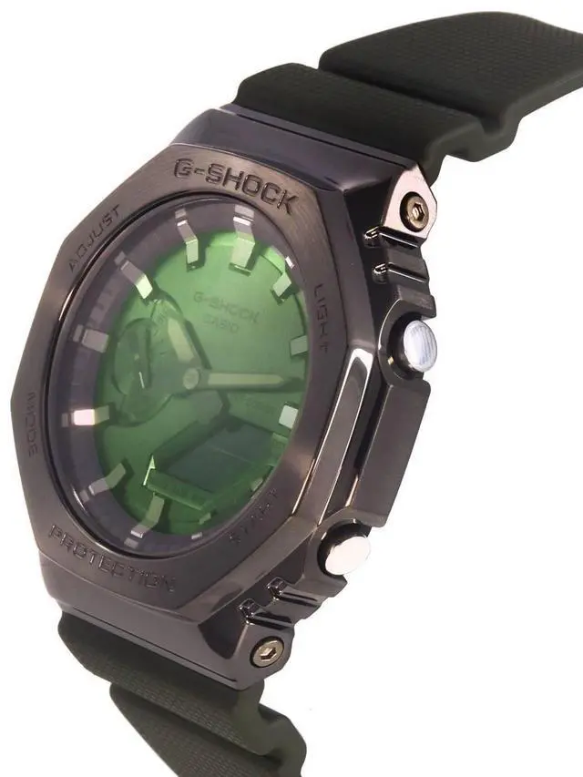 Alt view image 4 of 5 - Casio G-Shock Analog Digital Quartz Diver's GM-2100B-3A 200M Men's Watch
