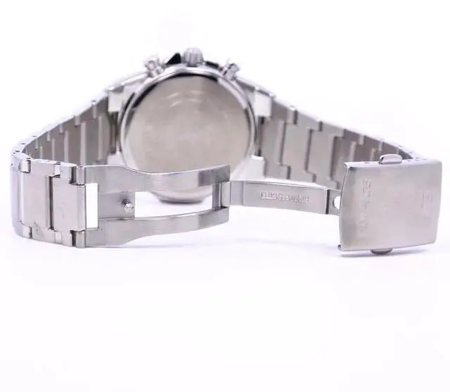 Alt view image 6 of 7 - Casio Edifice Chronograph Analog Sports Solar 100M Mens Watch EFS-S570D-1A