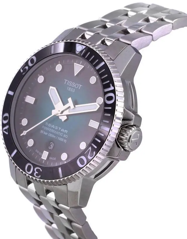 Alt view image 3 of 4 - Tissot T-Sport Automatic Sports T120.407.11.091.01 300M Men's Watch