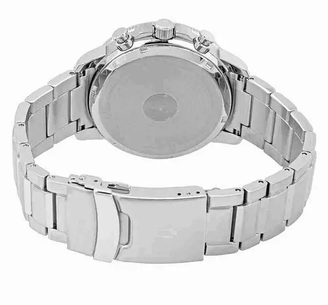 Alt view image 7 of 10 - Bulova Marine Star Mens Black Dial Chronograph Quartz Watch 96B272