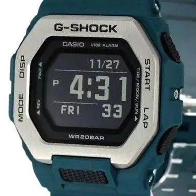 Alt view image 2 of 3 - Casio G-Shock G-Lide World Time Quartz GBX-100-2 GBX100-2 200M Men's Watch