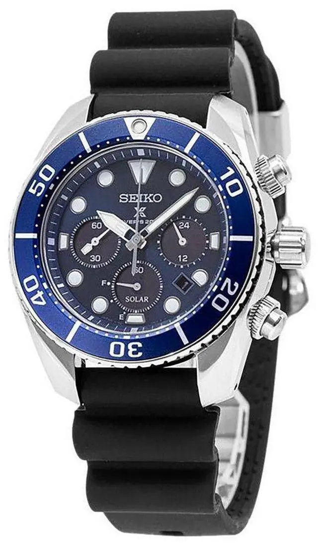 Alt view image 2 of 5 - Seiko Prospex Solar Sumo SSC759 SSC759J1 SSC759J Chronograph 200M Men's Watch