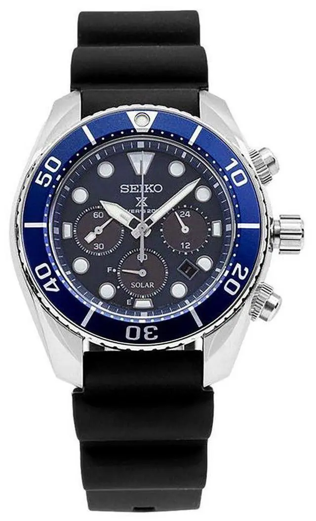 Alt view image 3 of 5 - Seiko Prospex Solar Sumo SSC759 SSC759J1 SSC759J Chronograph 200M Men's Watch