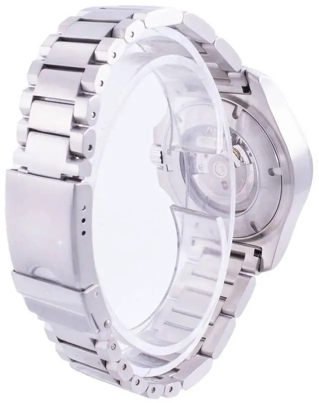 Alt view image 14 of 16 - Bulova Maquina Stainless Steel Mens Swiss Automatic Watch 98A224