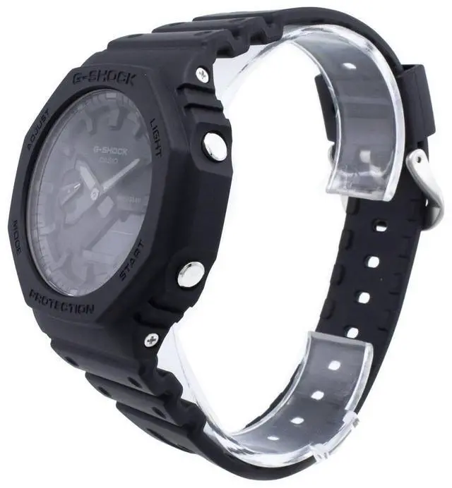 Alt view image 6 of 7 - G-Shock GA-2100-1A1 Black One Size OAK