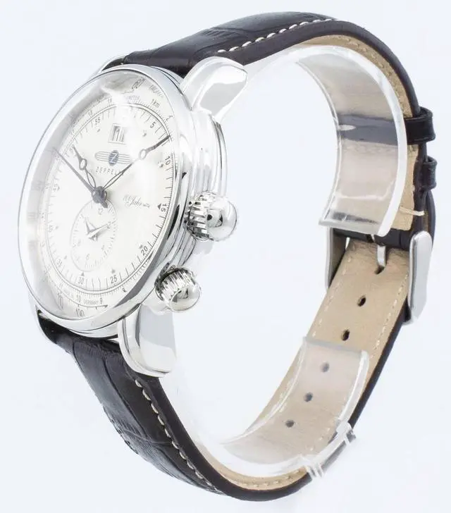 Alt view image 2 of 3 - Zeppelin 100 Jahre 7640-1 76401 Quartz Tachymeter Men's Watch