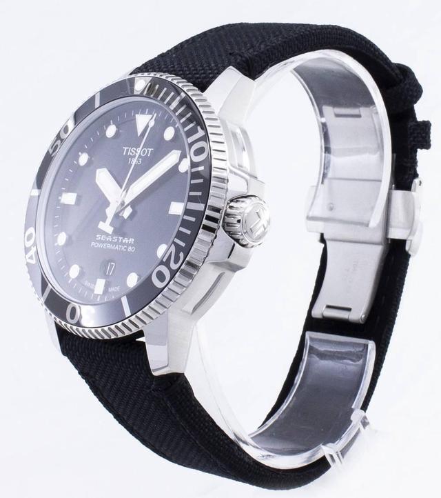 Alt view image 3 of 4 - Tissot T-Sport Seastar 1000 Automatic Diver's T120.407.17.051.00 300M Men's Watch ,80+