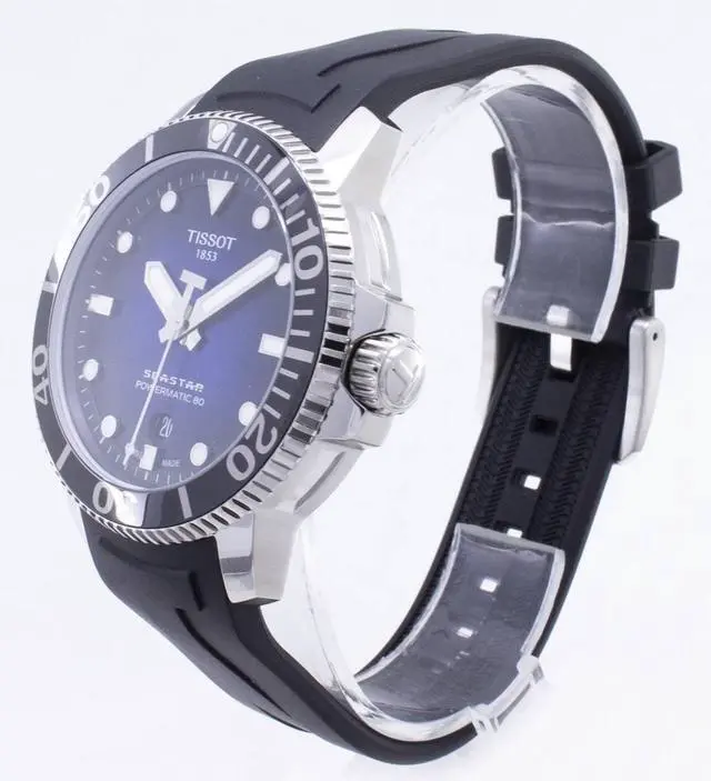 Alt view image 9 of 10 - Tissot T120.407.17.041.00 Seastar 1000 Powermatic 80 Men's Watch