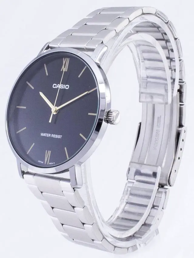 Alt view image 2 of 3 - Casio Quartz MTP-VT01D-1B MTPVT01D-1B Analog Men's Watch